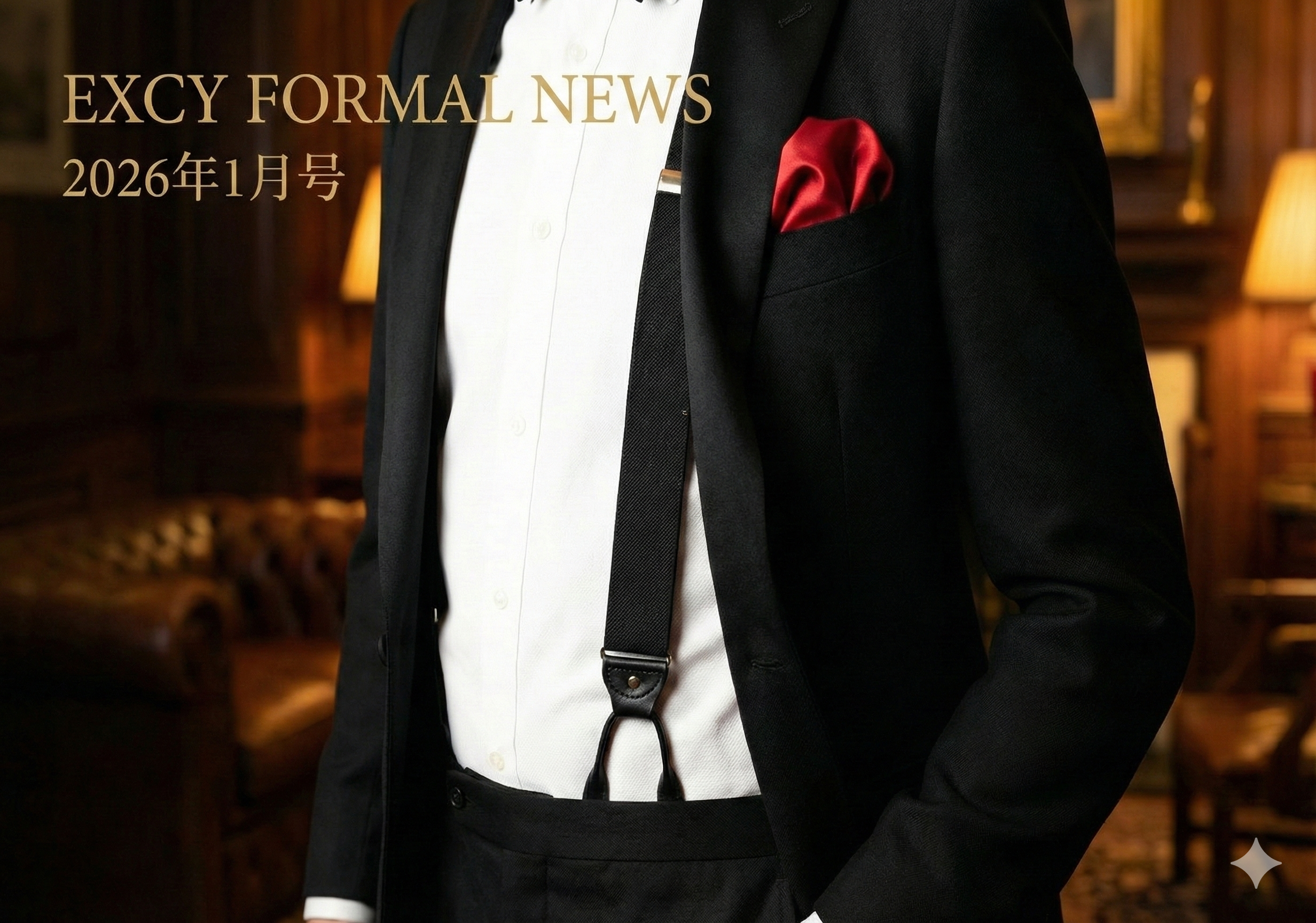 2026年1月号_EXCY FORMAL MAGAZINE-12月のフォーマルアクセサリー販売状況-2026年 メンズフォーマルの動向を考える。